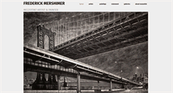 Desktop Screenshot of frederickmershimer.com