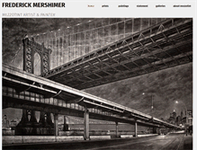 Tablet Screenshot of frederickmershimer.com